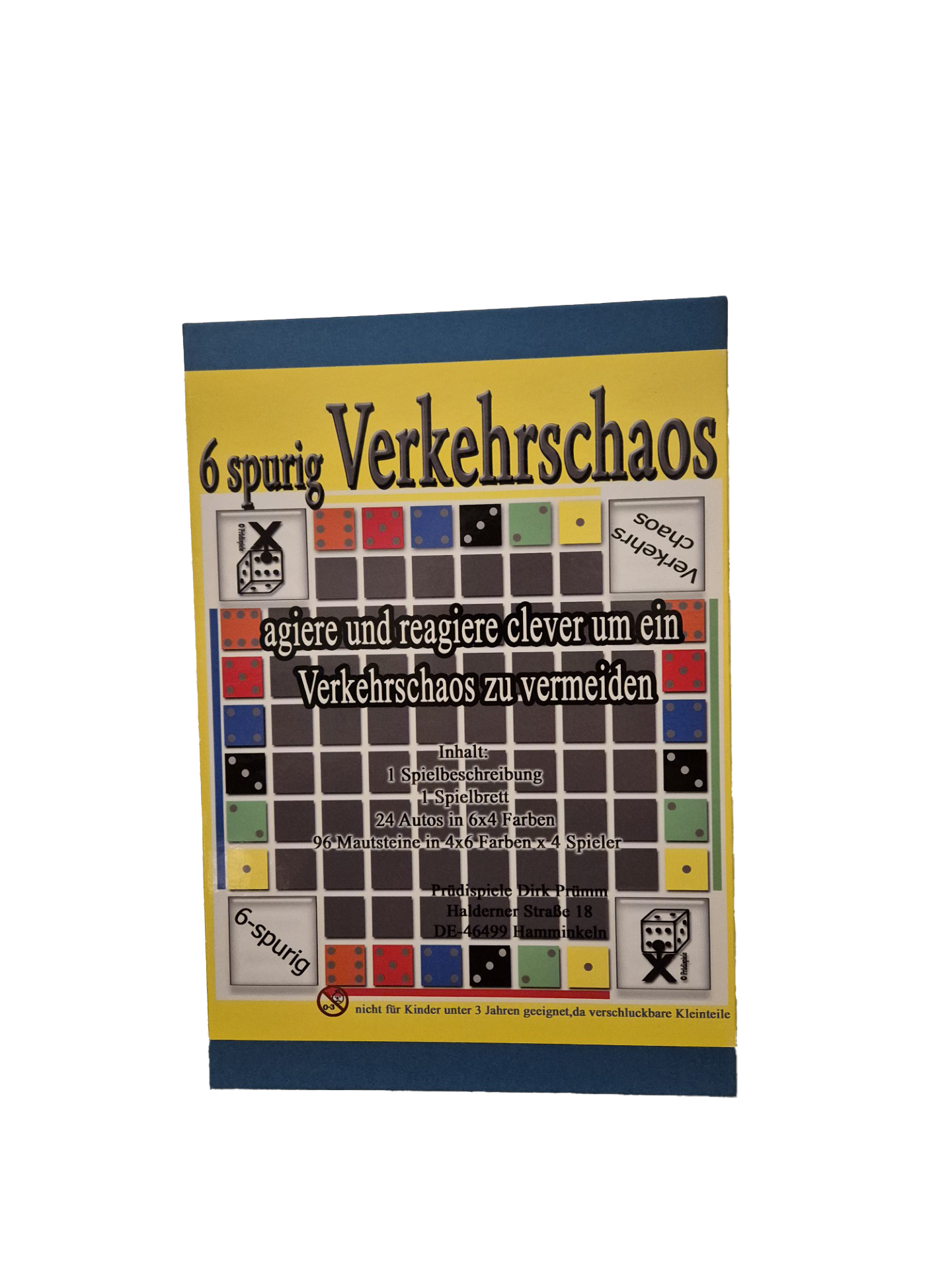 6 spurig Verkehrschaos