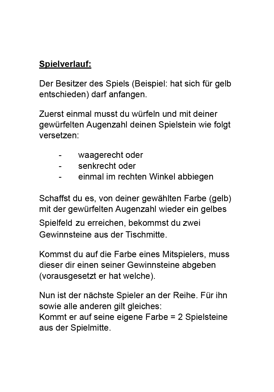 Farbenwahl