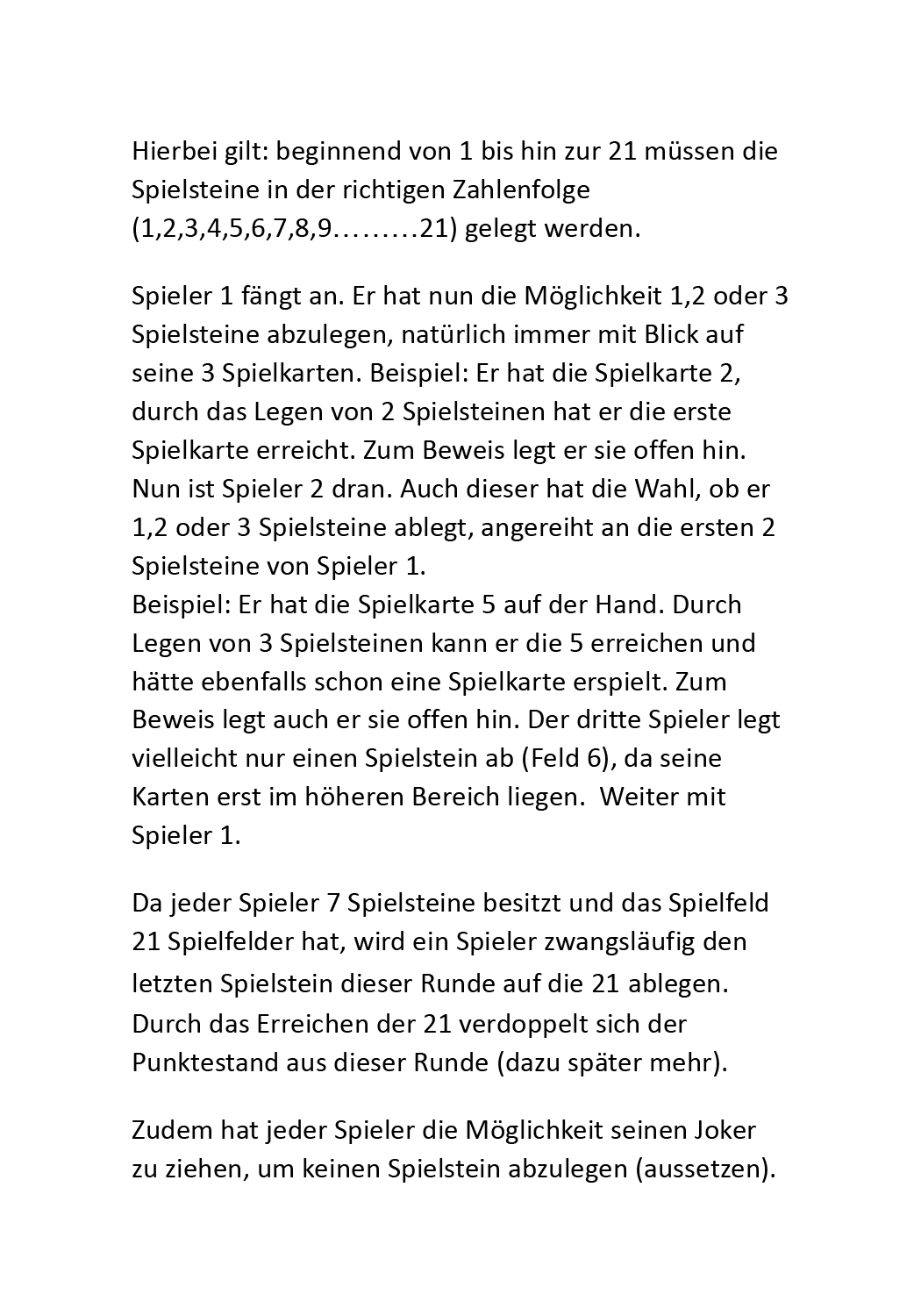 Genau 21